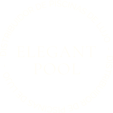Elegant Pool Circle Logo